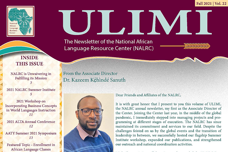ULIMI Newsletter 2021